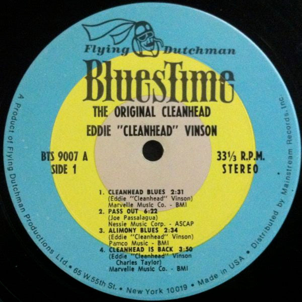 Eddie "Cleanhead" Vinson - The Original Cleanhead - LP