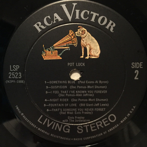 Elvis Presley - Pot Luck - LP