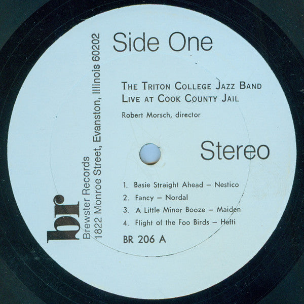 Triton College Jazz Band - Live At Cook County Jail - LP