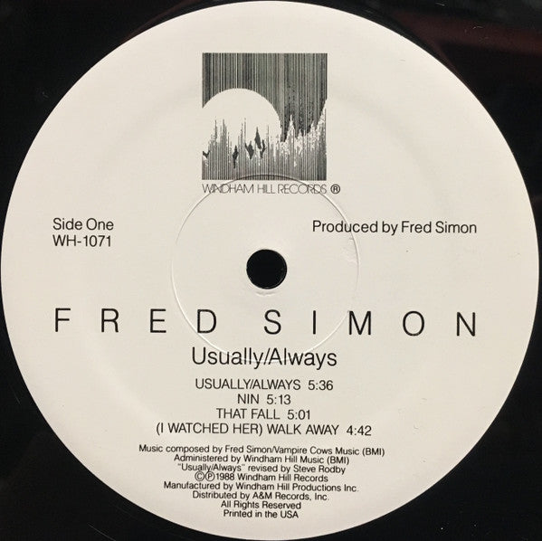 Fred Simon (3) - Usually / Always - LP