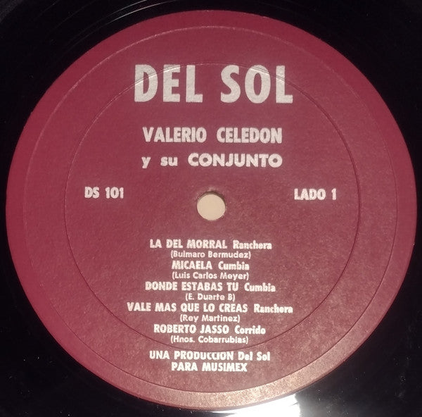 Valerio Celedon y Su Conjunto - La Del Morral - LP