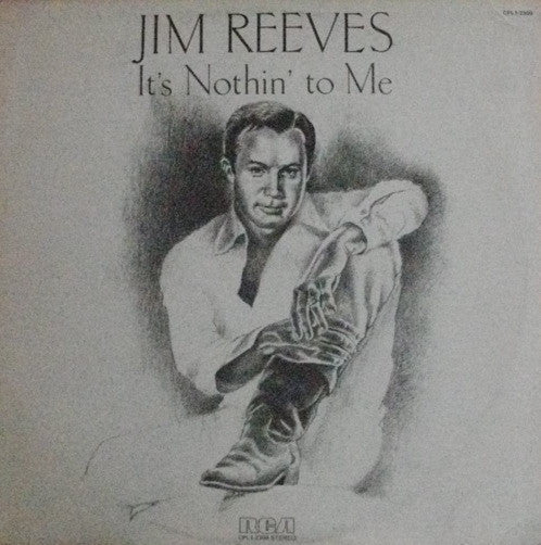 Jim Reeves - It's Nothin' To Me - LP