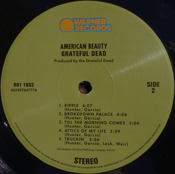 Grateful Dead* - American Beauty - LP