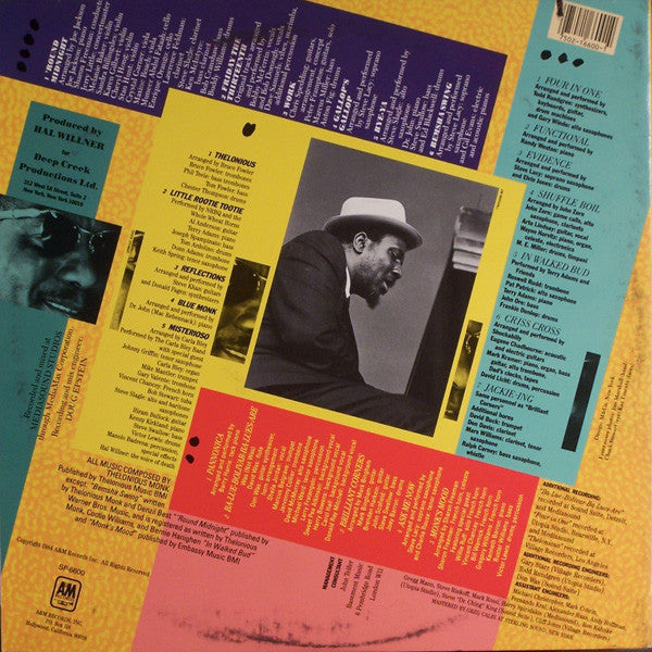 Various - That's The Way I Feel Now - A Tribute To Thelonious Monk - LP
