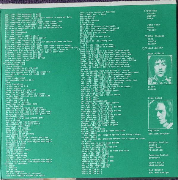 Donovan - Open Road - LP