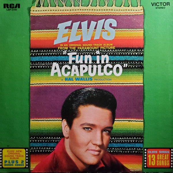 Elvis Presley - Fun In Acapulco - LP
