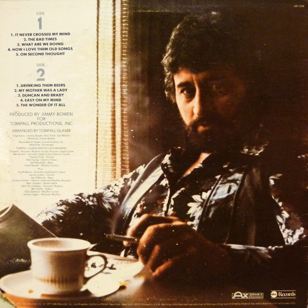 Tompall Glaser - The Wonder Of It All - LP