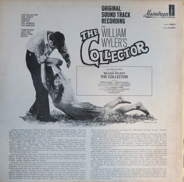 Maurice Jarre - The Collector (Original Sound Track Recording) - LP