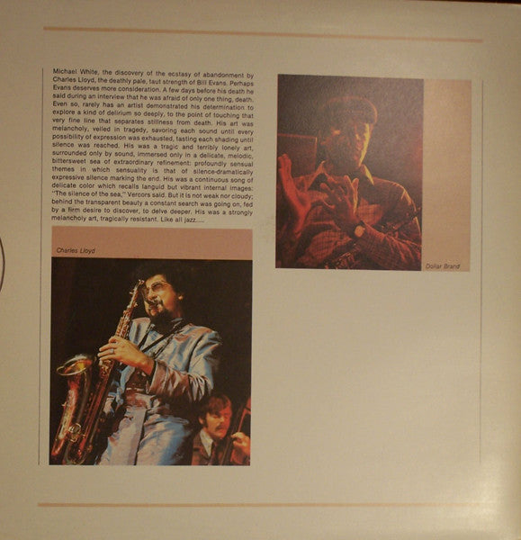 Keith Jarrett, Charles Lloyd, Dollar Brand, Michael White  - Europa Jazz - LP