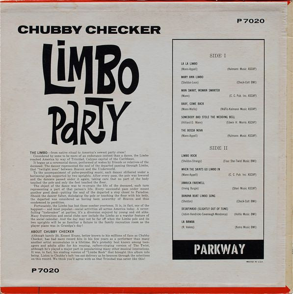 Chubby Checker - Limbo Party - LP