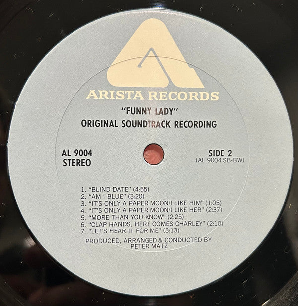 Barbra Streisand, James Caan - Funny Lady (Original Soundtrack Recording) - LP