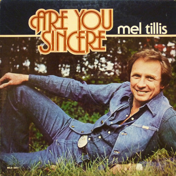 Mel Tillis - Are You Sincere - LP