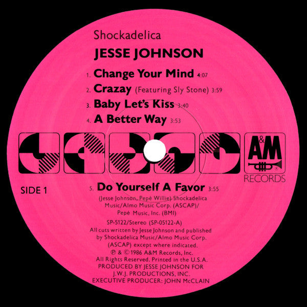 Jesse Johnson - Shockadelica - LP