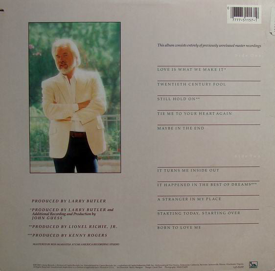 Kenny Rogers - Love Is What We Make It - LP