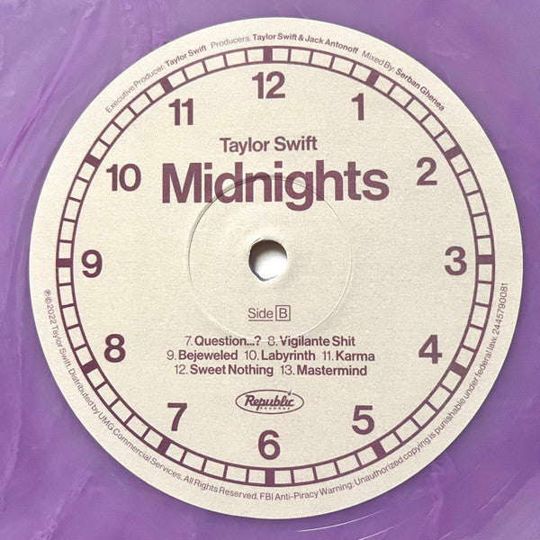 Taylor Swift - Midnights - LP