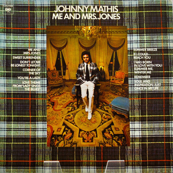 Johnny Mathis - Me And Mrs. Jones - LP