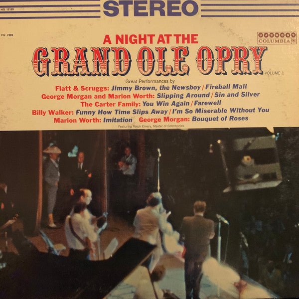 Various - A Night At The Grand Old Opry Volume 1 - LP