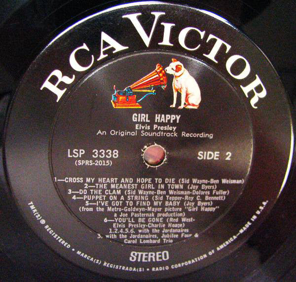 Elvis Presley - Girl Happy - LP