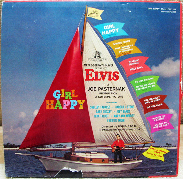 Elvis Presley - Girl Happy - LP