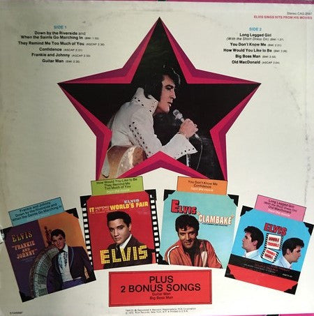 Elvis* - Sings Hits From His Movies, Volume 1 - LP