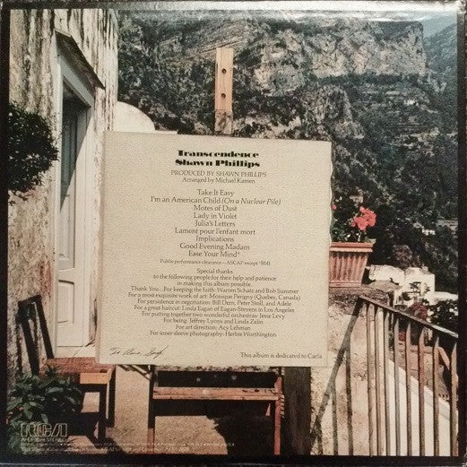 Shawn Phillips (2) - Transcendence - LP