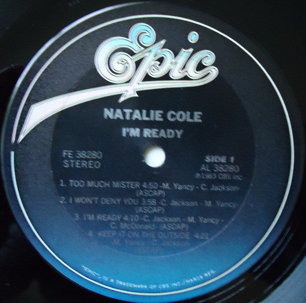 Natalie Cole - I'm Ready - LP