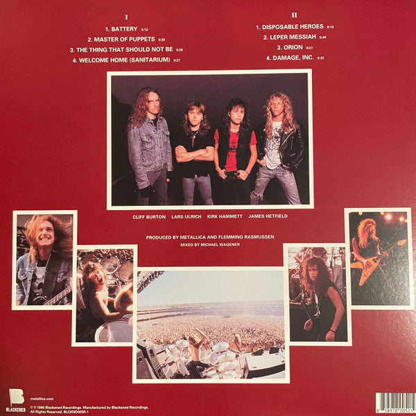 Metallica - Master Of Puppets - LP