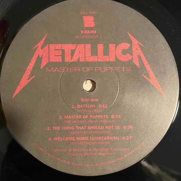 Metallica - Master Of Puppets - LP