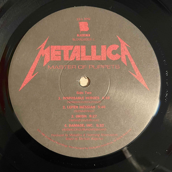 Metallica - Master Of Puppets - LP