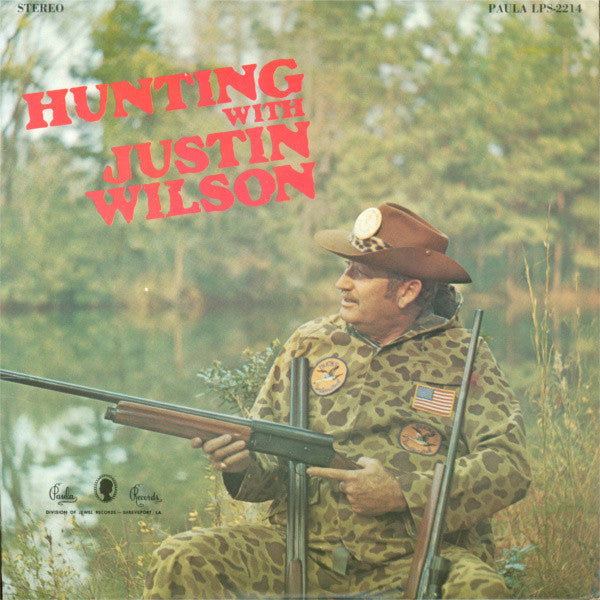 Justin Wilson - Hunting With Justin Wilson - LP
