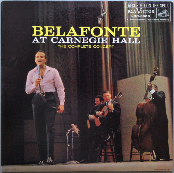 Harry Belafonte - Belafonte At Carnegie Hall (The Complete Concert) - LP