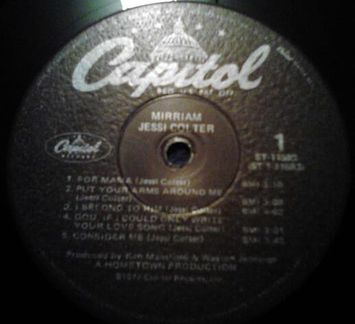 Jessi Colter - Mirriam - LP