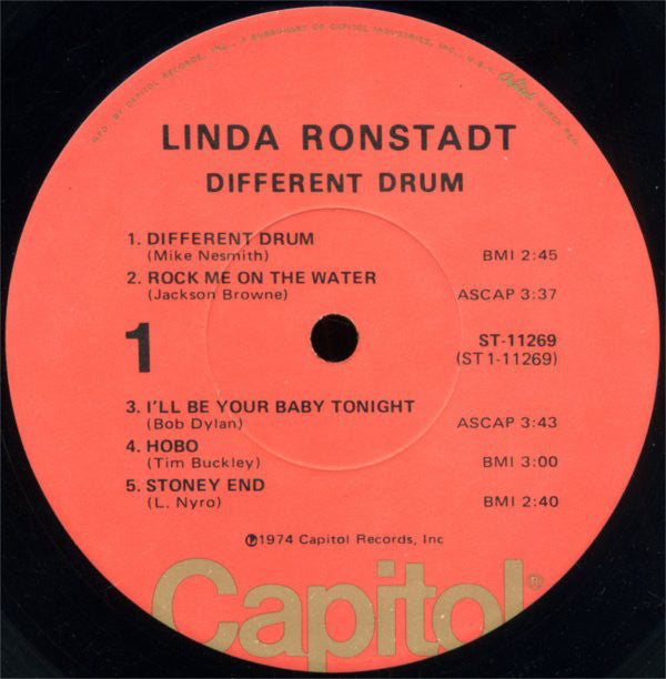 Linda Ronstadt - Different Drum - LP