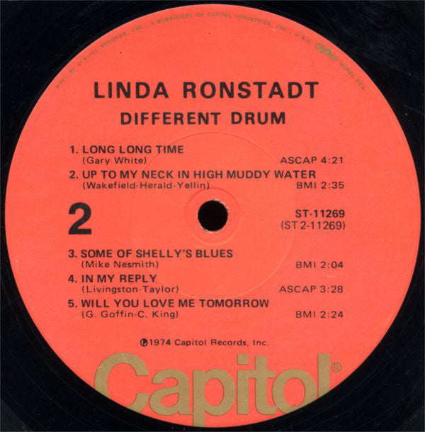 Linda Ronstadt - Different Drum - LP
