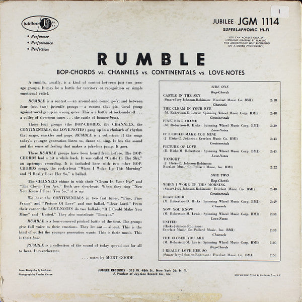 Various - Rumble - LP