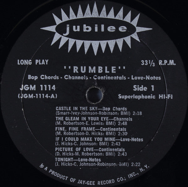 Various - Rumble - LP