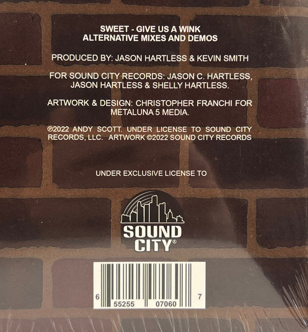 Sweet* - Give Us A Wink (Alternative Mixes And Demos) - LP