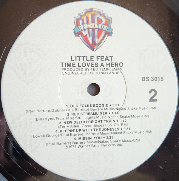 Little Feat - Time Loves A Hero - LP