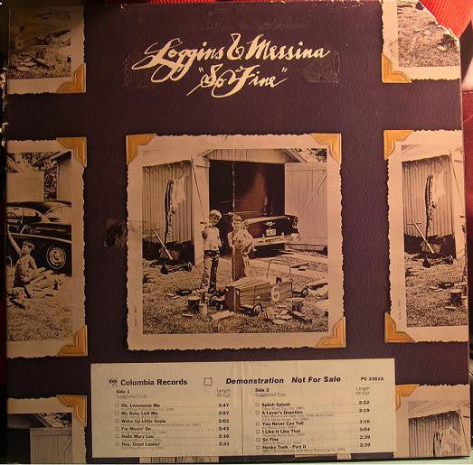 Loggins & Messina* - So Fine - LP