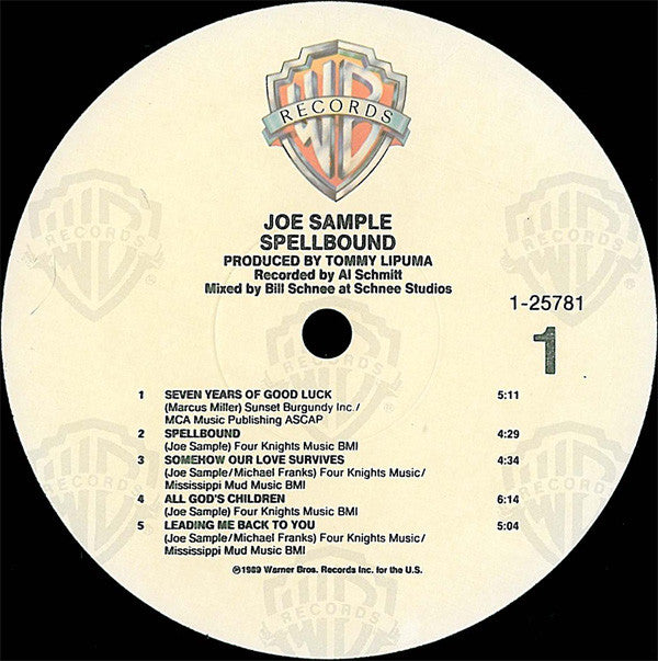 Joe Sample - Spellbound - LP