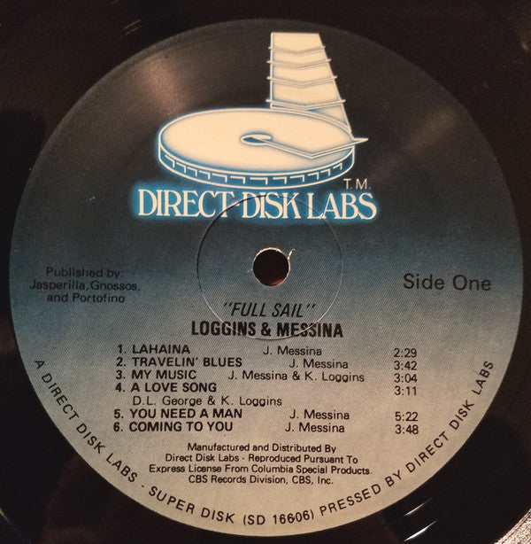 Loggins And Messina - Full Sail - LP