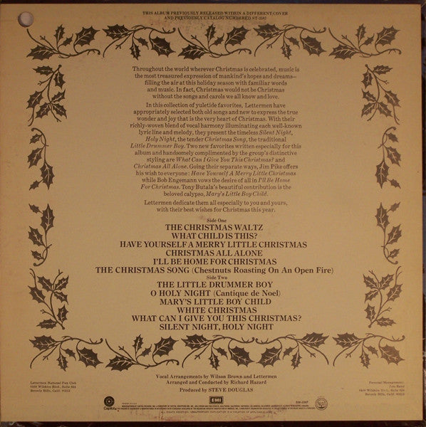 The Lettermen - For Christmas This Year - LP