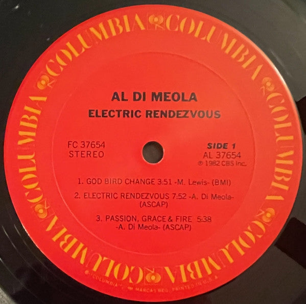 Al Di Meola - Electric Rendezvous - LP