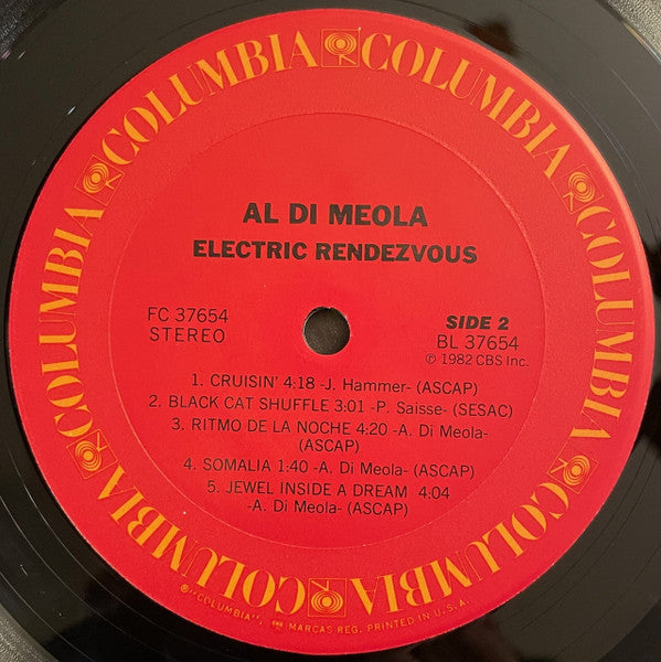 Al Di Meola - Electric Rendezvous - LP