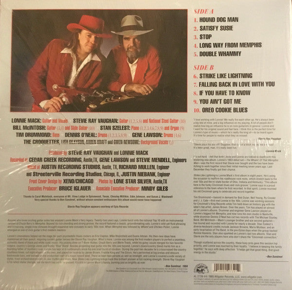 Lonnie Mack - Strike Like Lightning - LP