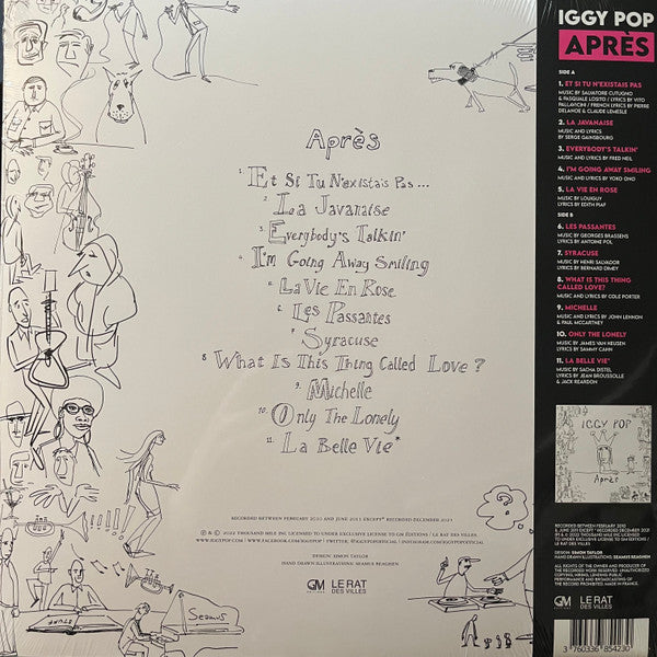 Iggy Pop - Après - LP