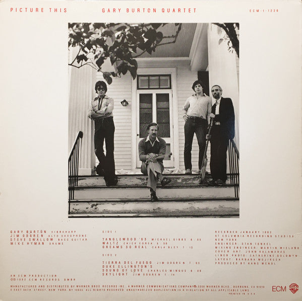 Gary Burton Quartet - Picture This - LP