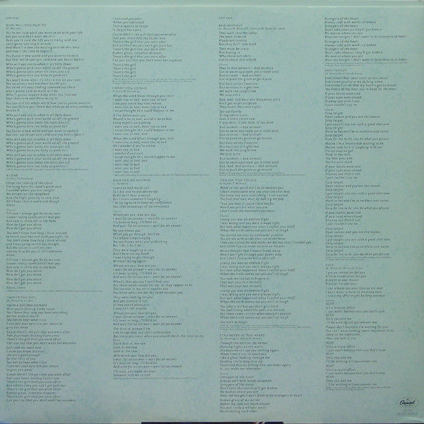 Heart - Bad Animals - LP