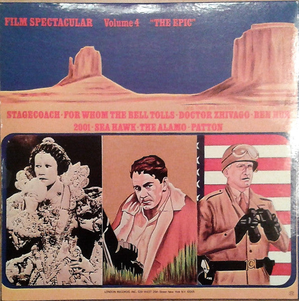 Stanley Black Conducting The London Festival Orchestra & Chorus* - Film Spectacular Volume 4 "The Epic" - LP