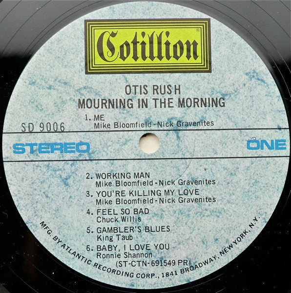 Otis Rush - Mourning In The Morning - LP